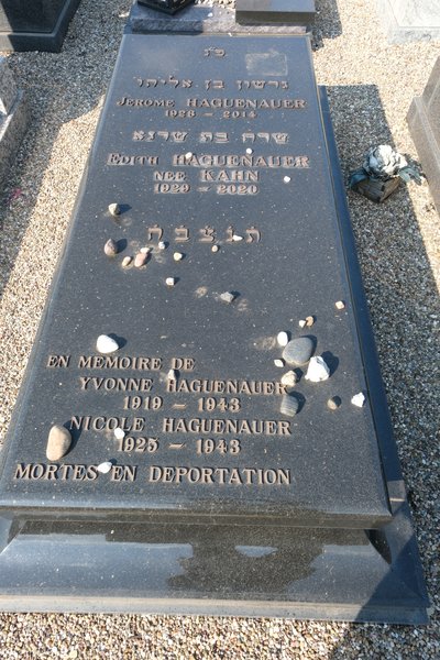 מצבת Haguenauer Edith
