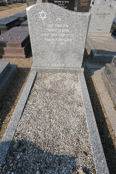 Tombstone of Buchinger Paul