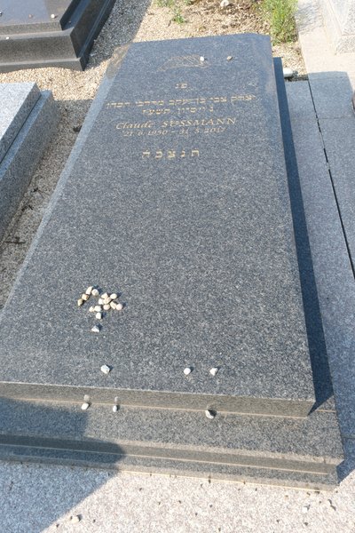 Stèle de Sussmann Claude
