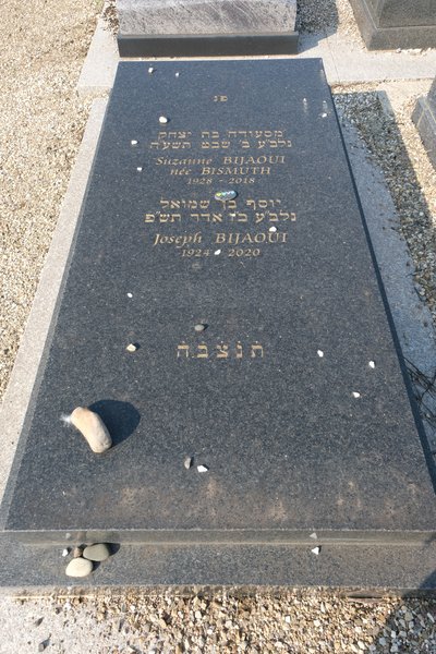 Lápide de Bijaoui Joseph