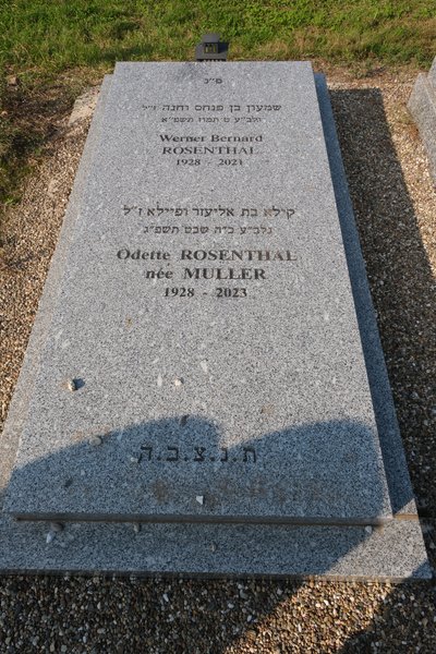 Lápide de Rosenthal Odette