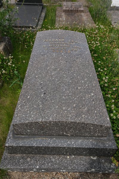 Lévi Fernand fejfája