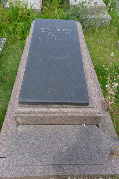 Lápide de Levy Jules