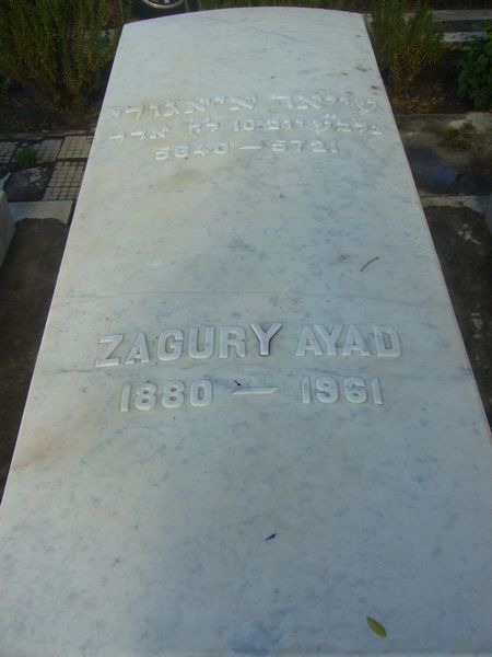 מצבת ZAGURY Ayad
