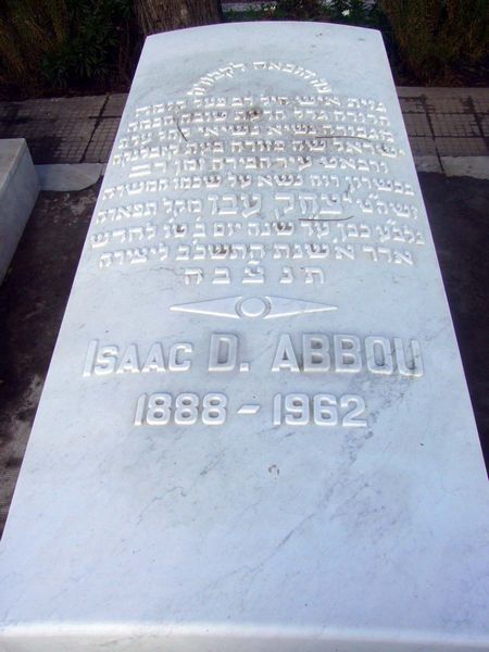Estela de ABBOU Isaac D.