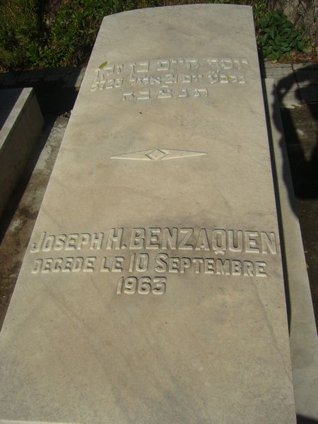 BENZAQUEN Joseph H. 的墓碑