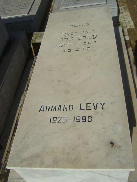 Stèle de LEVY Armand