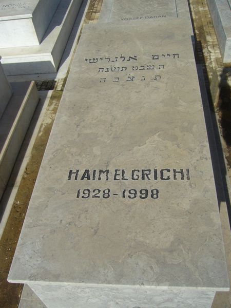 Estela de ELGRICHI Haim