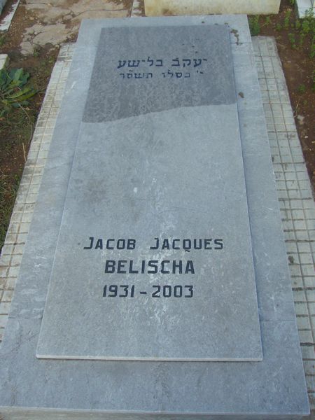 BELISCHA Jacob Jacques 的墓碑