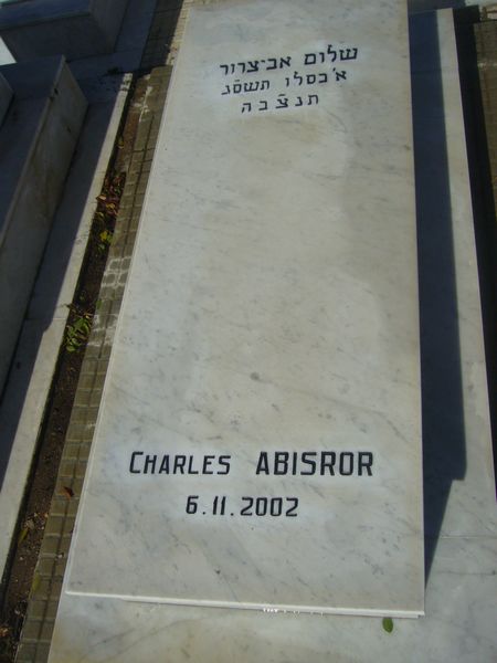 ABISROR Charles 的墓碑
