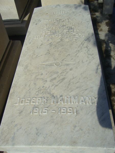 Stèle de NAHMANY Joseph