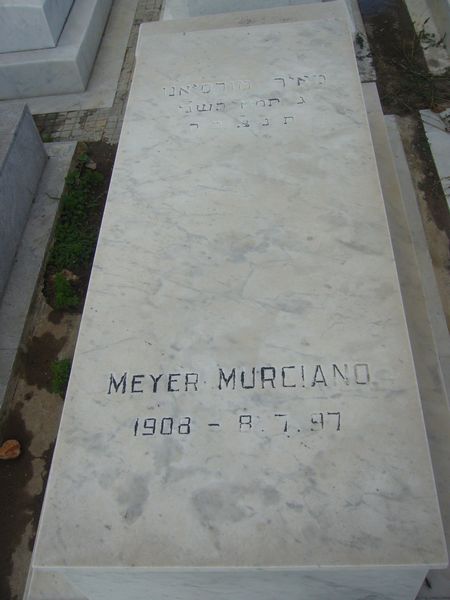 Grafsteen van MURCIANO Meyer