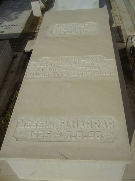 Stèle de ELHARRAR Nessim