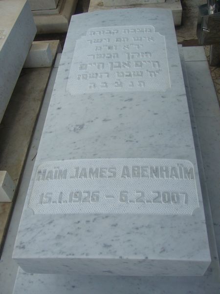 Estela de ABENHAIM Haim James
