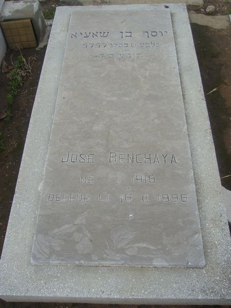 BENCHAYA Jose 的墓碑