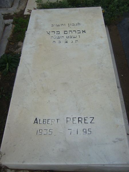 Stèle de PEREZ Albert