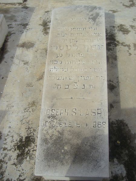 Tombstone of LASRY Joseph S.
