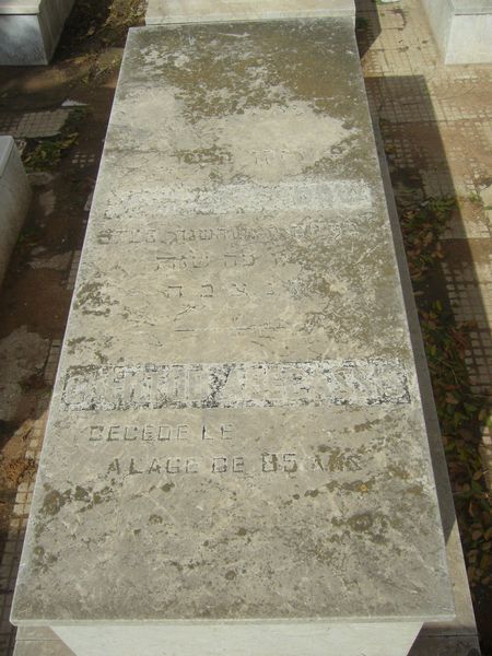 Tombstone of ABECASSIS Chemtob