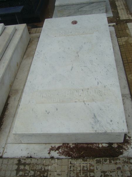Lápide de BENZAQUEN Jacques