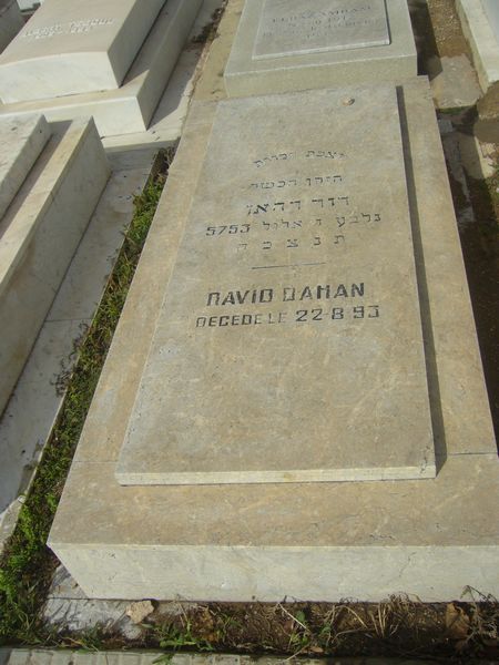 Grabstein von DAHAN David