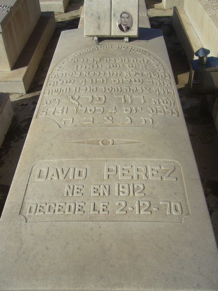 Stèle de PEREZ David