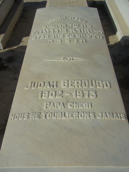 מצבת BERDUGO Judah