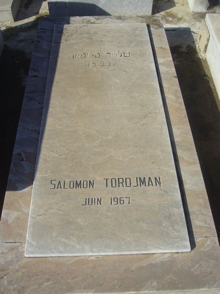 מצבת TORDJMAN Salomon