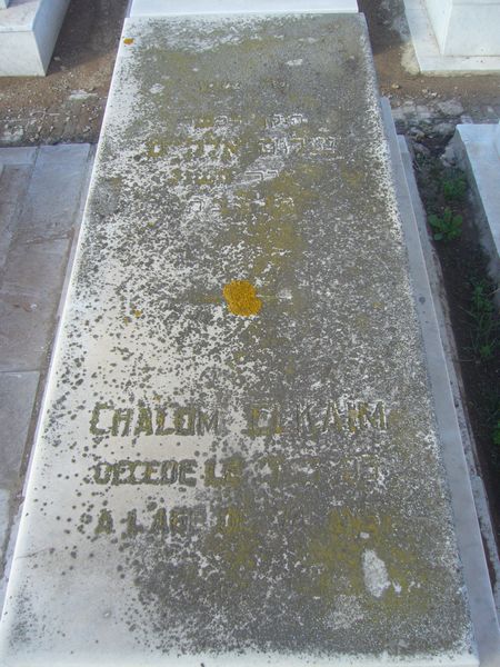 ELKAIM Chalom 的墓碑