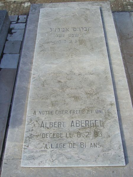 מַצֵּבה פון ABERGEL Albert
