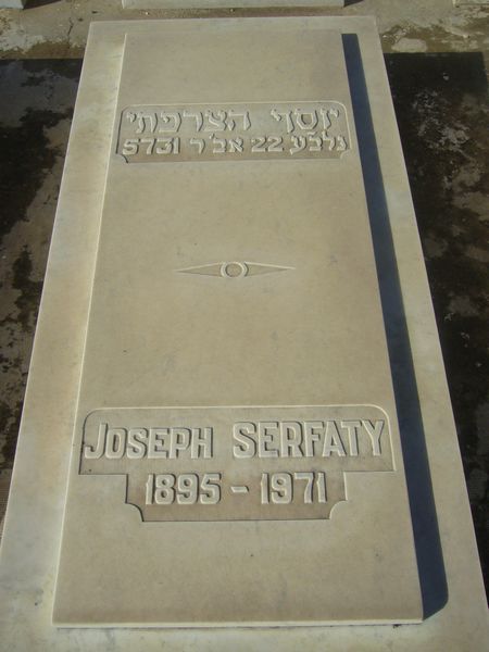 מַצֵּבה פון SERFATY Joseph