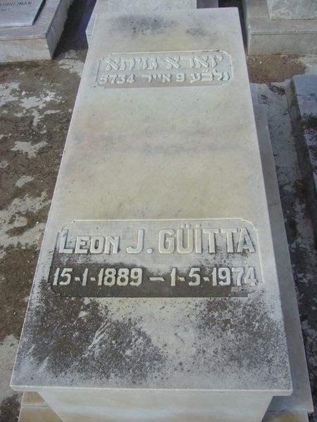 Stèle de GUITTA Leon J.