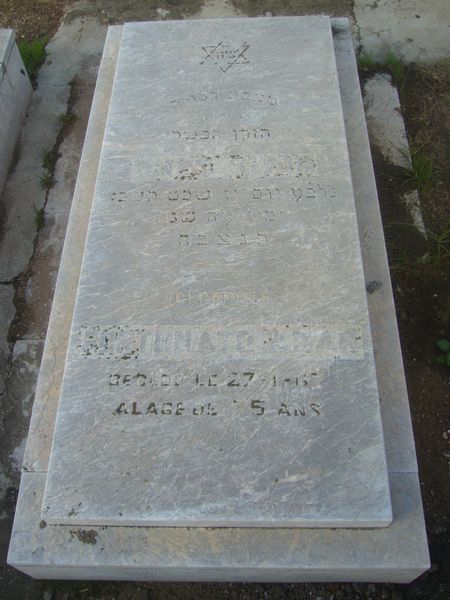 Tombstone of ADAR Fortunato