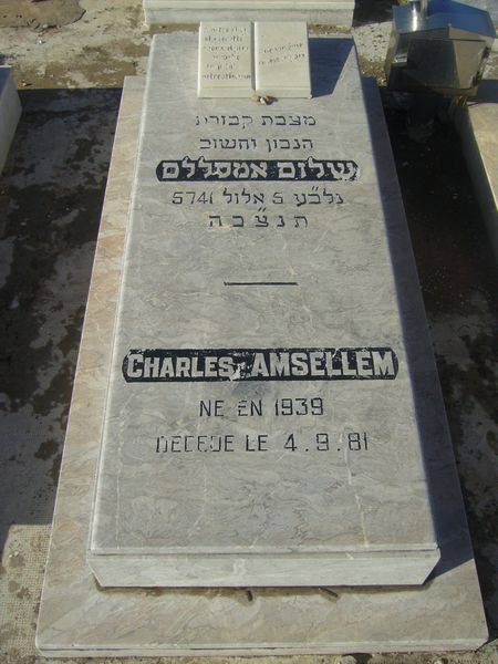 Estela de AMSELLEM Charles