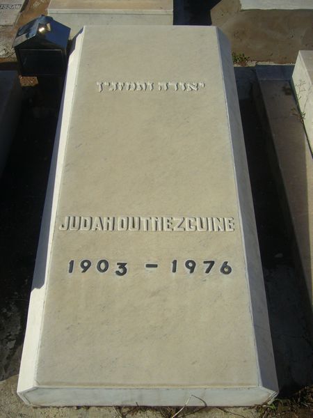 Tombstone of OUTMEZGUINE Judah