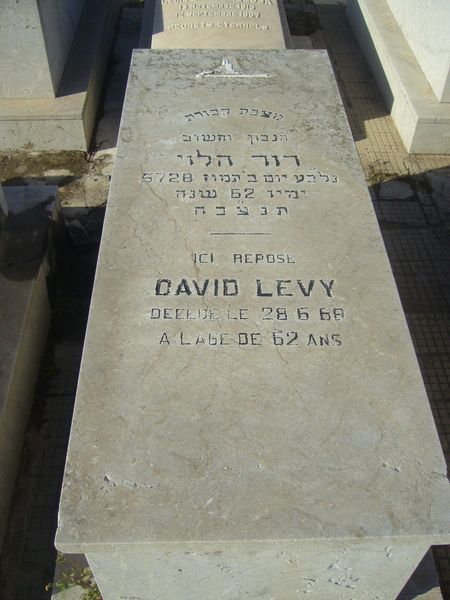 LEVY David 的墓碑
