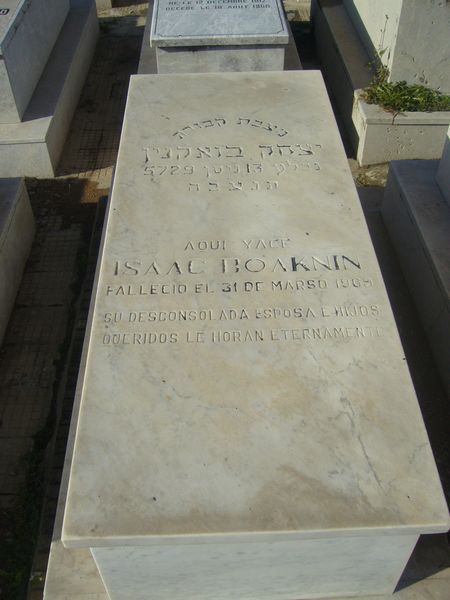Grabstein von BOAKNIN Isaac