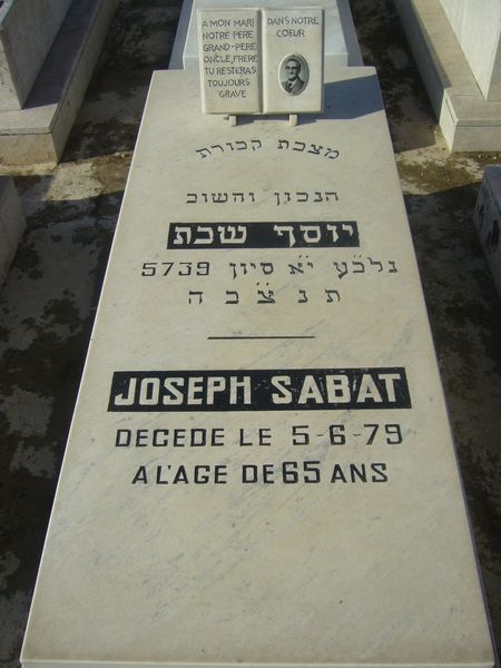 מַצֵּבה פון SABAT Joseph