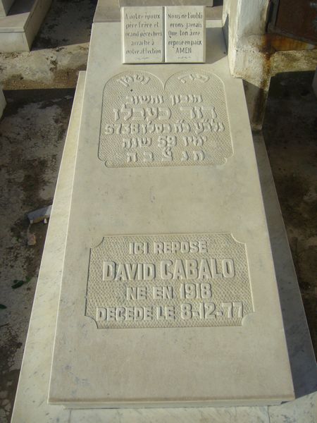 Estela de CABALO David