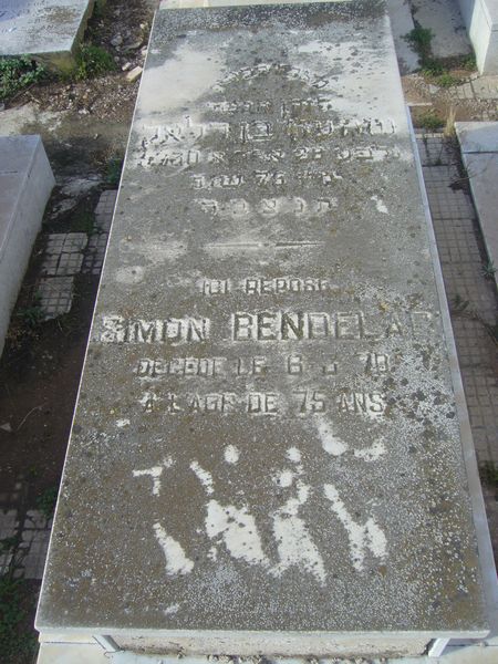 Grabstein von BENDELAC Simon