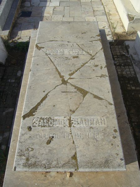 מַצֵּבה פון SABBAH Salomon