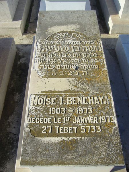 Estela de BENCHAYA Moise I.