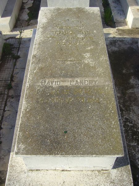 Stèle de LANCRY David