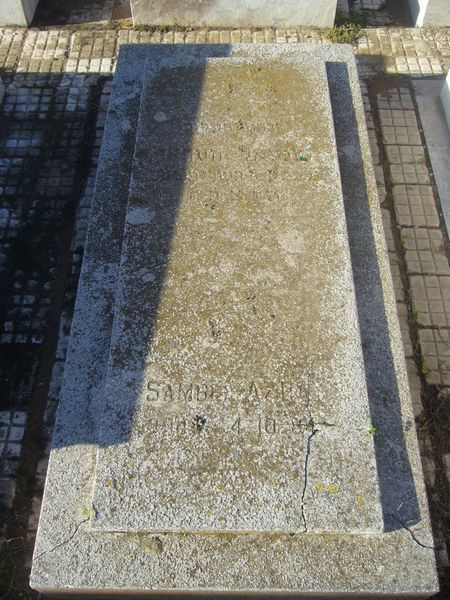 Tombstone of AZOA Samuel