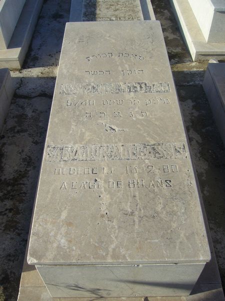 Tombstone of ABECASSIS Salvador