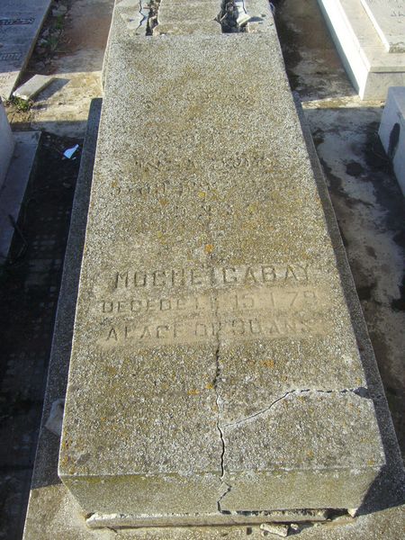 Tombstone of GABAY Moche