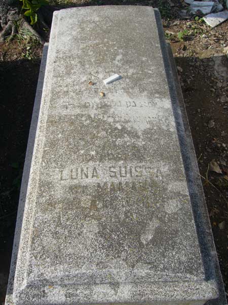 Grabstein von SUISSA Luna