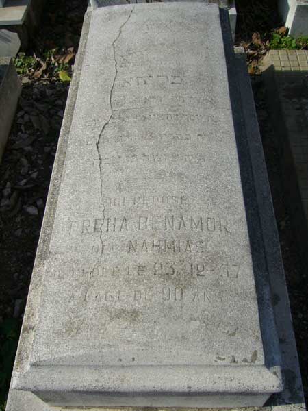 Lápide de BENAMOR Freha