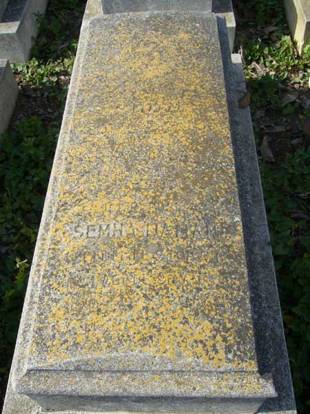 Grabstein von DAHAN Semha