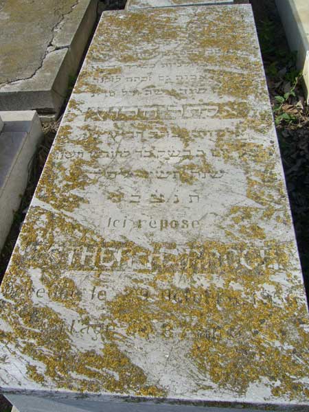 HARROCH Esther fejfája