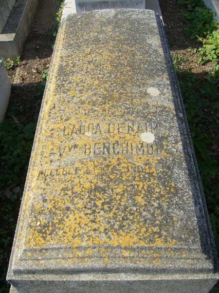 Grabstein von BENCHIMOL